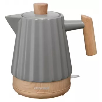 Koncept RK0092 Keraminis elektrinis virdulys 1,5 l Tamsiai pilka