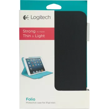 Logitech Folio apsauginis dėklas planšetei – anglies juodos spalvos