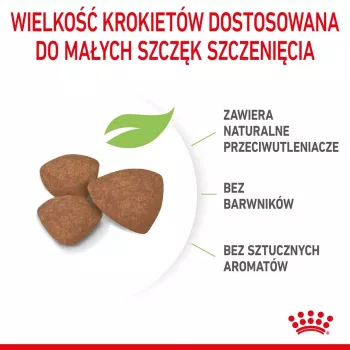Sausas šunų ėdalas Royal Canin Mini Puppy 2 kg – mažų veislių šuniukams, vištiena, 31% baltymų