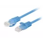 PATCHCORD Cat.5E UTP 1,5 m Mėlyna FLUKE PASSED LANBERG 10 VNT. PAK.