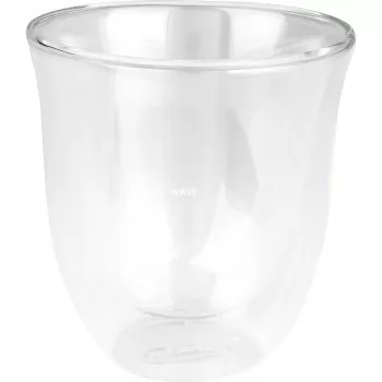 De’Longhi 5513214601 kavos stiklinė permatoma 2 vnt. 190 ml