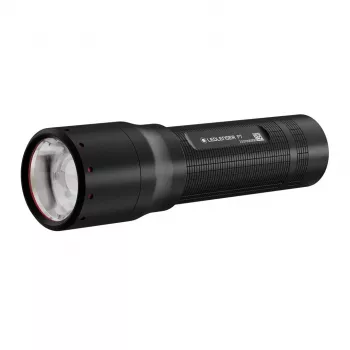 Rankinis žibintuvėlis Ledlenser P7 juodas LED