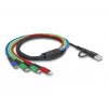 USB laidas DeLOCK 87035 1,2 m USB 2.0 USB-A USB-C Micro USB-B Lightning