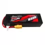 Gens ace G-Tech 8500mAh 14.8V 60C 4S1P Lipo akumuliatorius su PC dėklu ir XT90 jungtimi