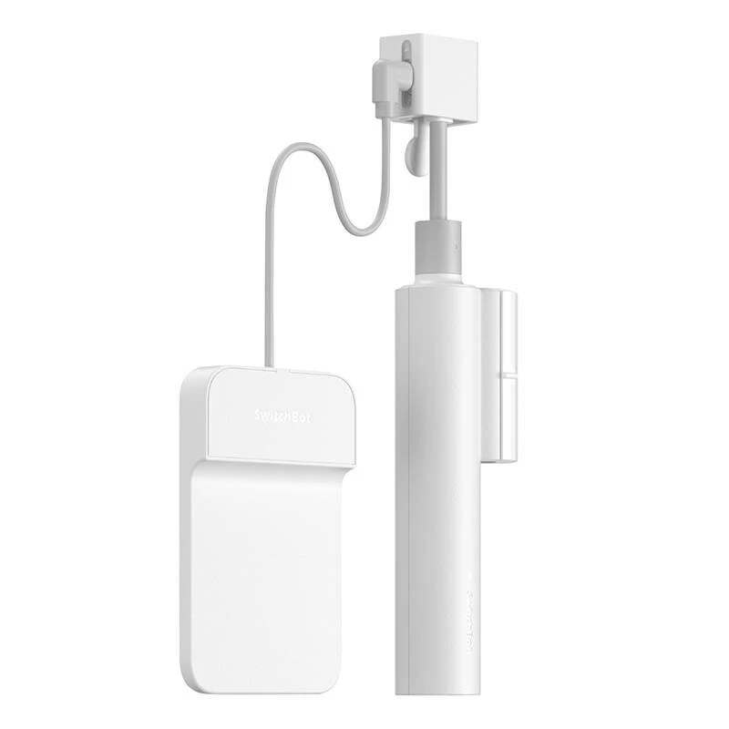 SwitchBot Blind Tilt White varikliukas žaliuzėms W2701600, horizontalioms/vertikalioms lentelėms, maitinamas baterija