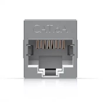 Inlinis RJ45 jungtis UBIQUITI UACC-RJ45-COUPLER-C6A kompaktiška — RJ45 Cat6A inlinė jungtis
