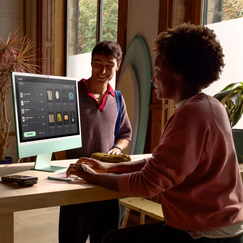 Apple 24 colių iMac su Retina 4.5K ekranu, Nano-texture stiklu: M4 lustas su 10 branduolių CPU ir 10 branduolių GPU, 256GB SSD, 16GB - Sidabrinis (MD3H4D/A)