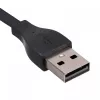Akyga AK-SW-04 įkrovimo adapteris Huawei / Honor Band 4 Running, Band 4e, Band 5 Sport apyrankėms, USB