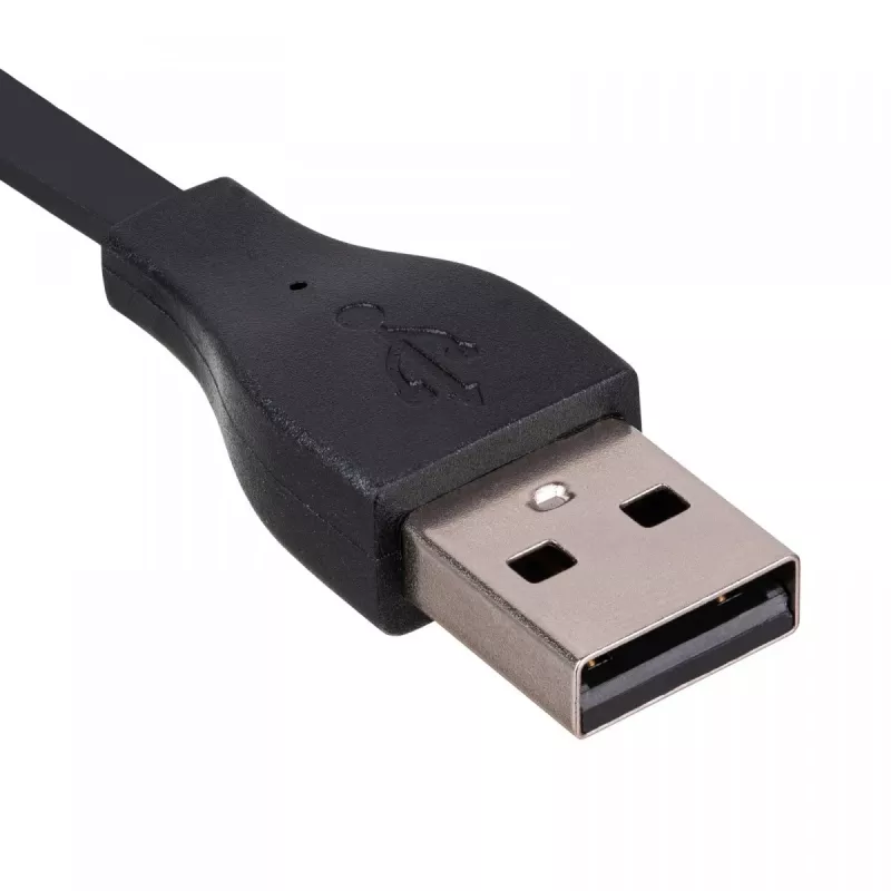 Akyga AK-SW-04 įkrovimo adapteris Huawei / Honor Band 4 Running, Band 4e, Band 5 Sport apyrankėms, USB