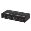 HDMI vaizdo skirstytuvas SAVIO CL-42 — 2x HDMI išėjimai, 1920x1080, 36 bitų spalva, metalinis korpusas, 5V/1A