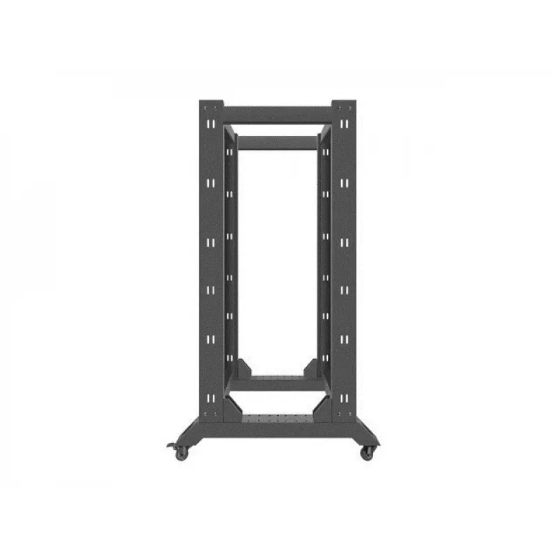 Lanberg OR01-6827-B Rack 27U laisvai pastatomas stovas juodas (OR01-6827-B)