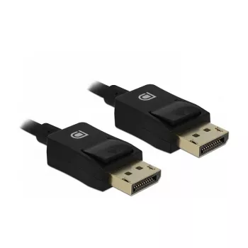 DisplayPort kabelis DeLOCK 85300 1 m Juodas