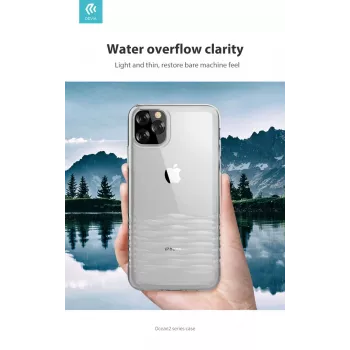 Apsauginis dėklas Devia Ocean2 iPhone 11 Pro, skaidrus, plonas