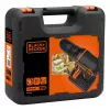 Black & Decker BDCDC18KB-QW, pistoletinė rankena gręžtuvas, 1 cm, 2.5 cm, 1 cm, 650 aps./min., 30 N·m