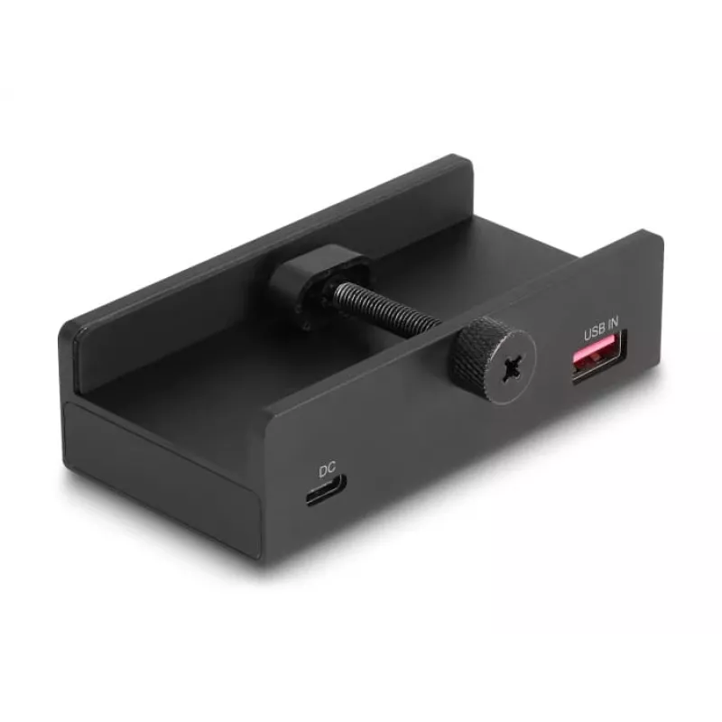 DeLOCK 64285 USB 2.0 Type-A šakotuvas 5000 Mbit/s Juodas