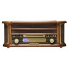 DENVER MCR-50 MK3 stiprintuvas, kasetinis grotuvas, CD/MP3 grotuvas, skaitmeninis grotuvas, patefonas, radijas, skaitmeninis įrašymas, 5W
