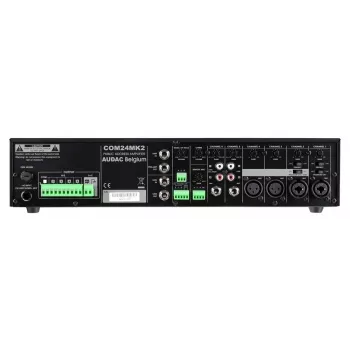 AUDAC COM24MK2 garso stiprintuvas 240W D klasės juodas