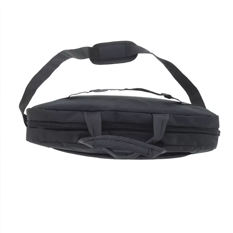 Dėklas nešiojamam kompiuteriui Tellur TLL611312, 15,6 colio, Cozy Black, paminkštintas skyrius, užtrauktuku užsegamos kišenės