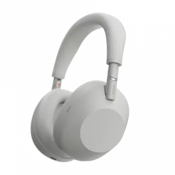 Belaidės ausinės Sony WH-1000XM6 su triukšmo slopinimu, Bluetooth, Platinum Silver