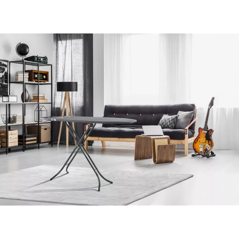 Pilno dydžio lyginimo lenta Leifheit 72486 Classic M Black, 1200 x 380 mm, aukštis 690–880 mm