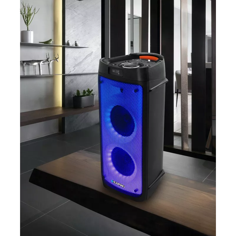 Blaupunkt System Audio PLL FM USB/SD/BT 2xKaraoke FULL LED PartyBox