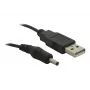 USB maitinimo laidas DeLOCK 82377 1,5 m USB A