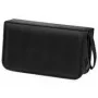 Hama CD Wallet Nylon 120, juoda 120 diskų