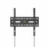 Gembird WM-75T-04 TV laikiklis ant sienos (pakreipiamas), 37 inch-75 inch, juodas
