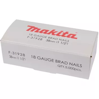 MAKITA STICKS 18GA 1,0x38mm /5000 vnt.