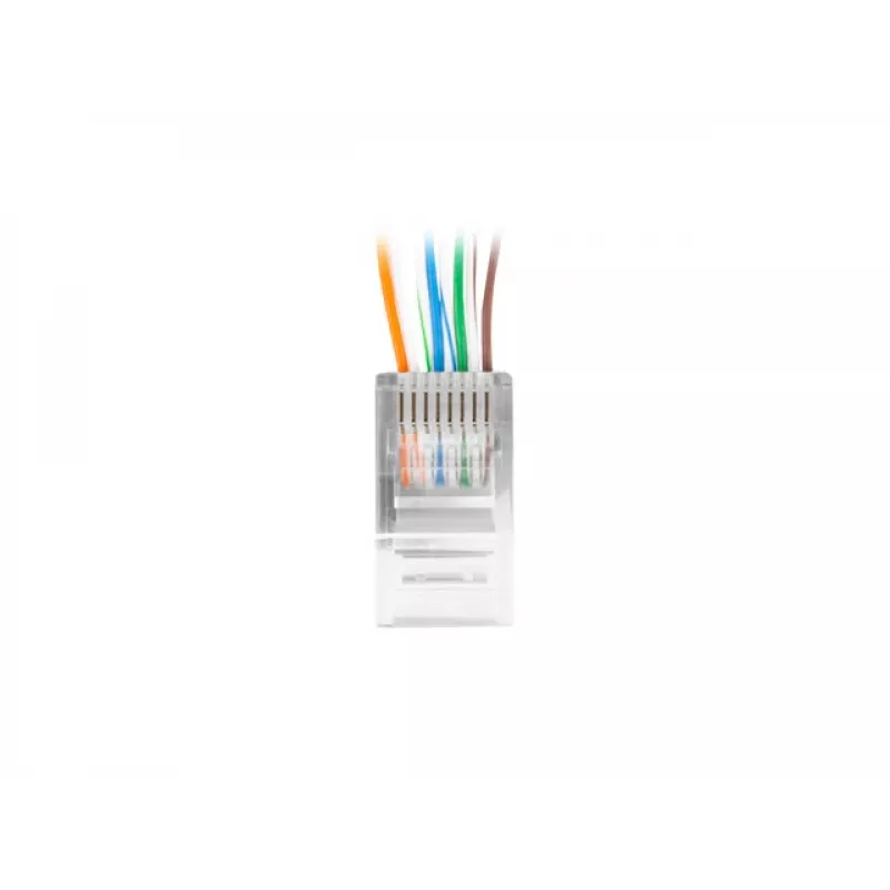 RJ-45 Kištukas Lanberg PLU-6000EZ (100 vnt.)