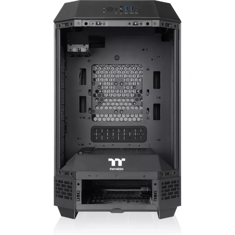Thermaltake The Tower 250 Mini Tower Juoda, Balta
