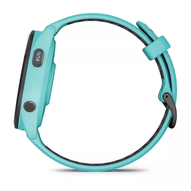 Garmin Forerunner 265 3,3 cm (1,3 inch) AMOLED 46 mm Skaitmeninis 416 x 416 pikselių Liečiamas ekranas Juoda, Mėlyna Wi-Fi GPS (palydovas)