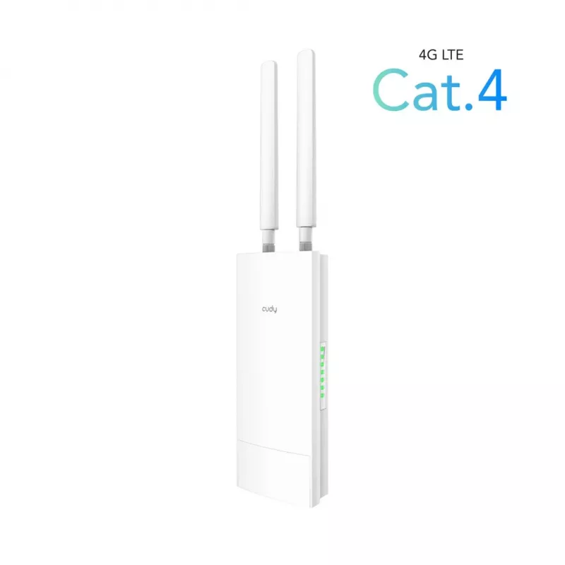 Cudy LT400 belaidis maršrutizatorius Fast Ethernet vienos juostos (2,4 GHz) 4G baltas