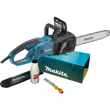 Makita Tools GmbH UC4051AK grandininis pjūklas - 40 cm - 14,5 m/s - 76,2 / 8 mm (3 / 20,30cm (8) ) - 1,3 mm - juoda - mėlyna - 0,2 l