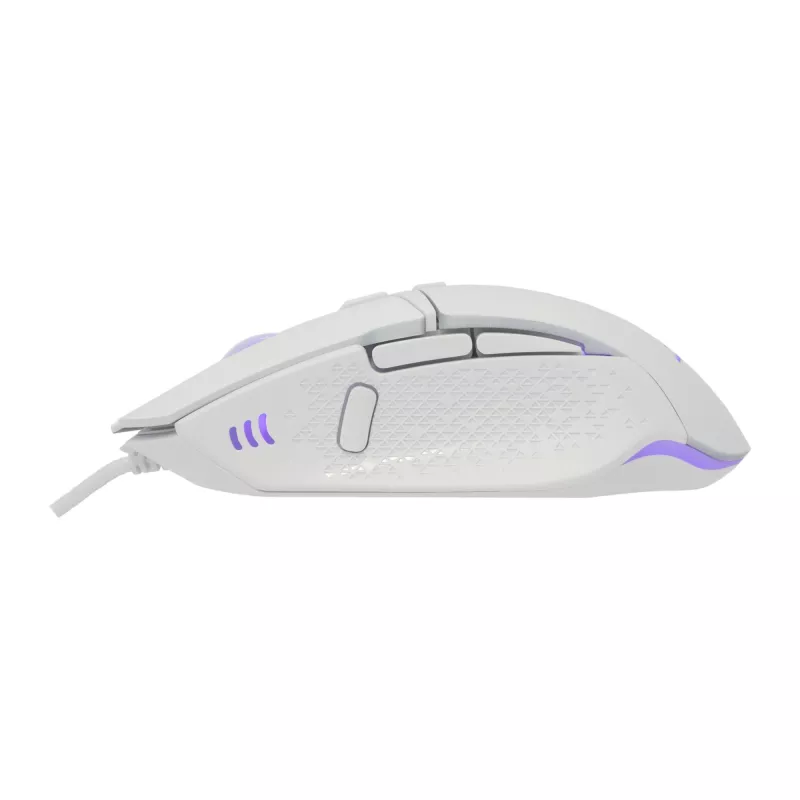 Pelė Baracuda BGM-051 Raptor balta USB
