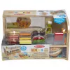 Melissa & Doug medinis sumuštinių prekystalis su pjaustytuvu – 56 dalys – FSC sertifikuotas