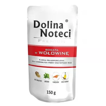 Dolina Noteci Premium Rich in beef šlapias maistas šunims 150 g