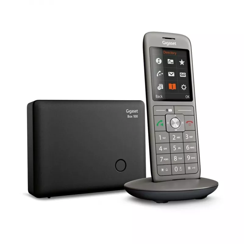Belaidis analoginis/DECT telefonas Gigaset CL660 (antracitas)