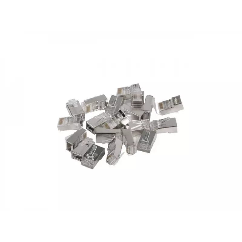Lanberg PLS-6000EZ RJ-45 kištukas, pilkas, FTP, Cat.6, praėjimo tipas