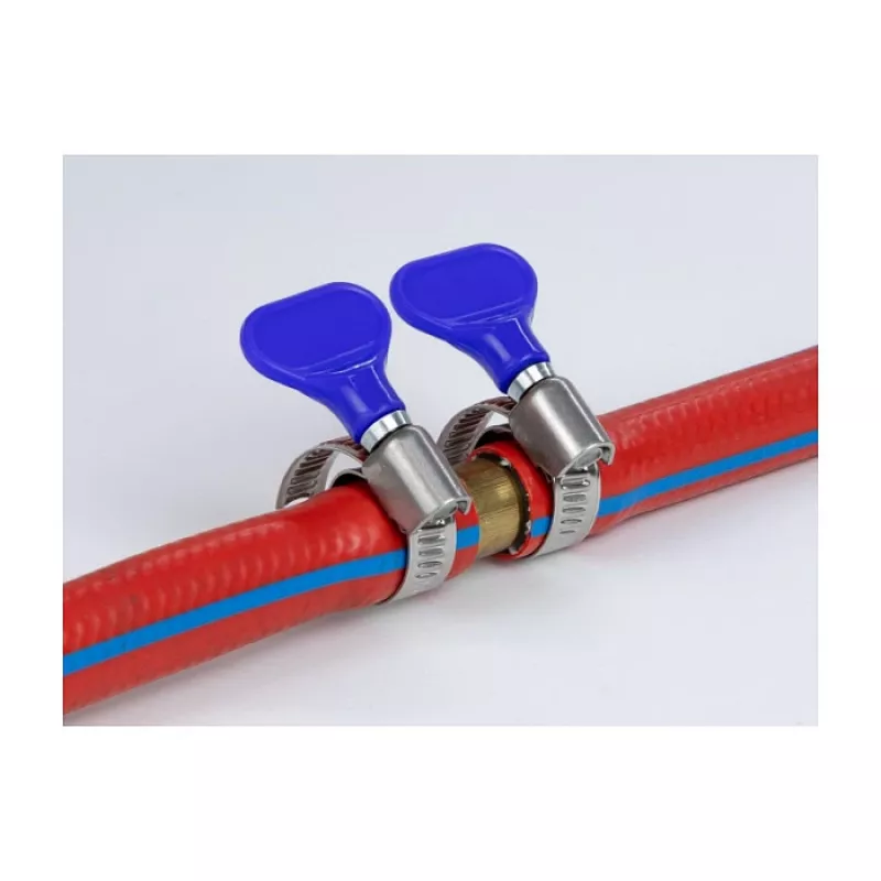 Drugelinis spaustuvas DeLOCK 400 SS 25–40 mm 5 vnt. mėlyni