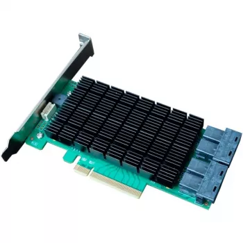 Rocket 720L 16 prievadų PCIe 3.0 x8 12Gb/s SAS DAS valdiklis