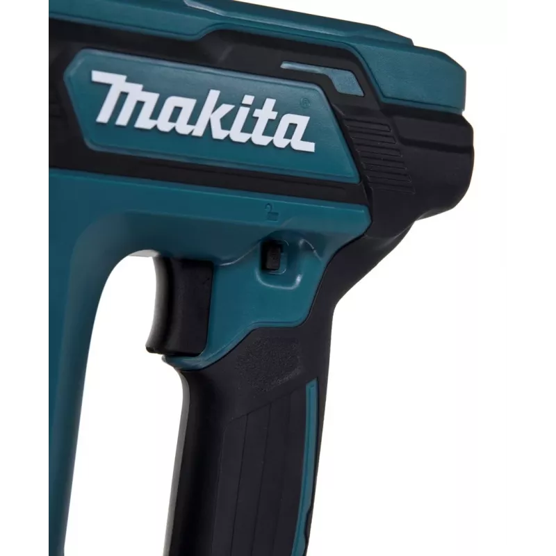 Pistoletas vinių ir kablių kalimui Makita DFN350Z
