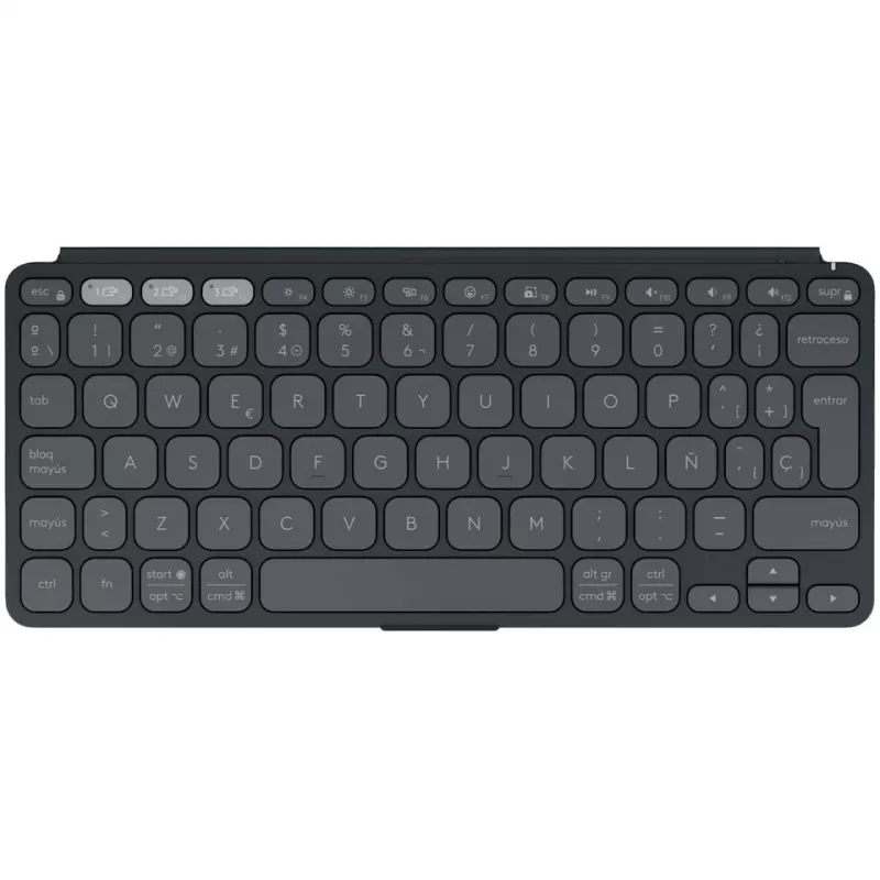 Belaidė klaviatūra Logitech Keys-To-Go 2 Graphite (DE) (920-012964)