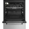 Dujinė viryklė su elektrine orkaite BEKO FSM52321DXDT nerūdijantis plienas 50 cm, energijos klasė A