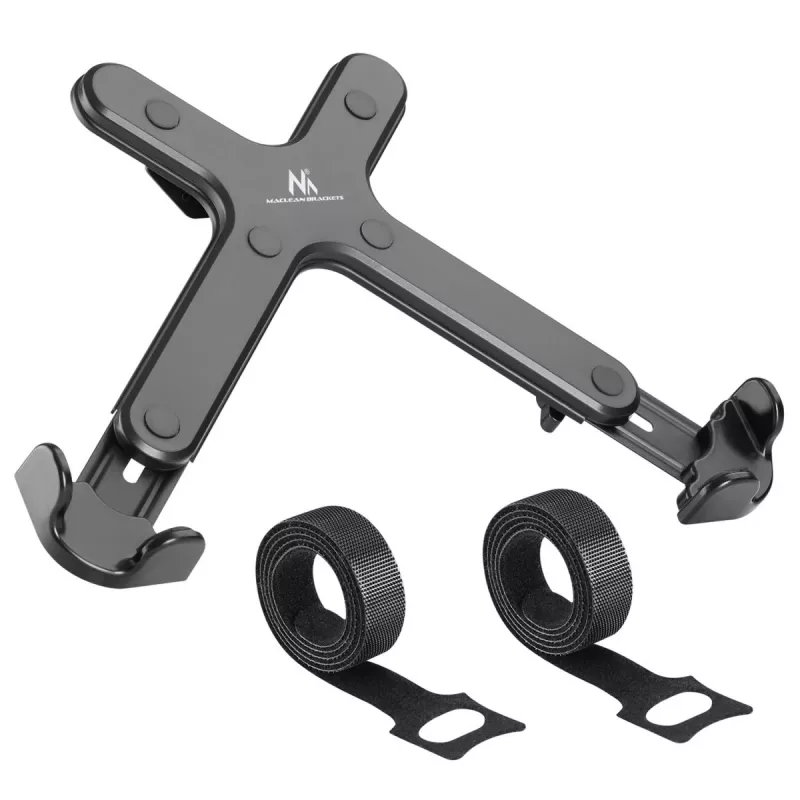 Nešiojamojo kompiuterio stovas MACLEAN MC-836 – reguliuojamas aukštis, ergonomiškas dizainas, juodas, horizontaliam naudojimui (58,5×236×320 mm)