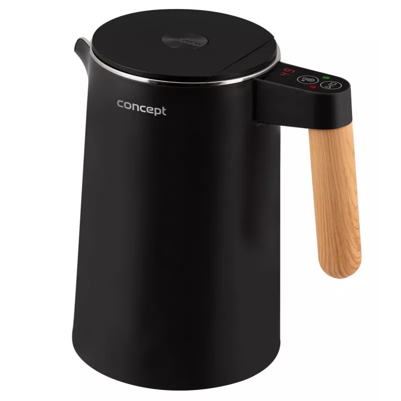 Elektrinis virdulys Double Wall 1,5 L Concept Black RK 3301