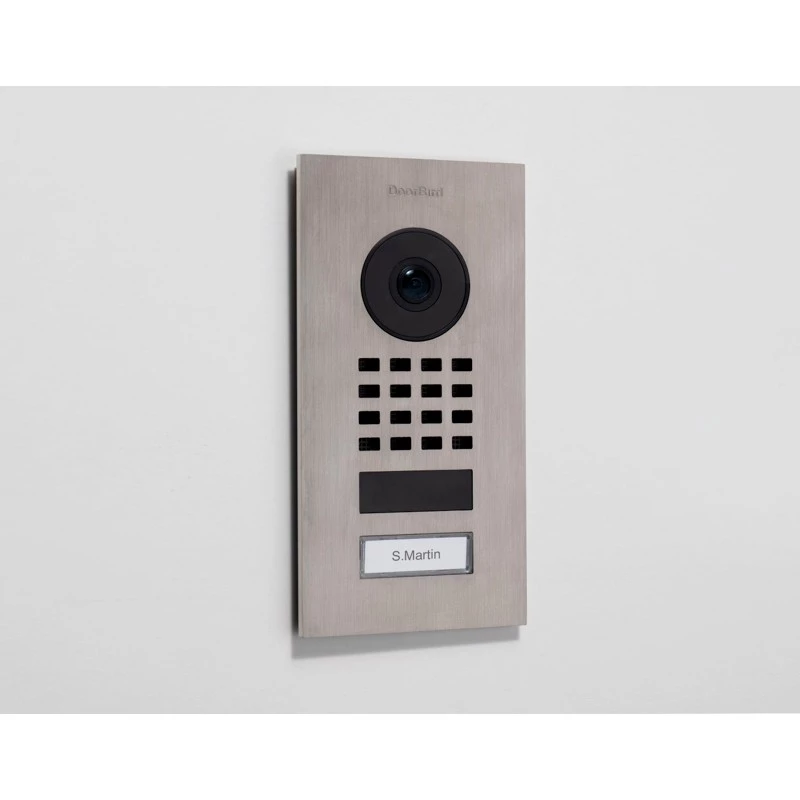 Vaizdo domofono sistema DoorBird D1101V nerūdijantis plienas 1080p IR