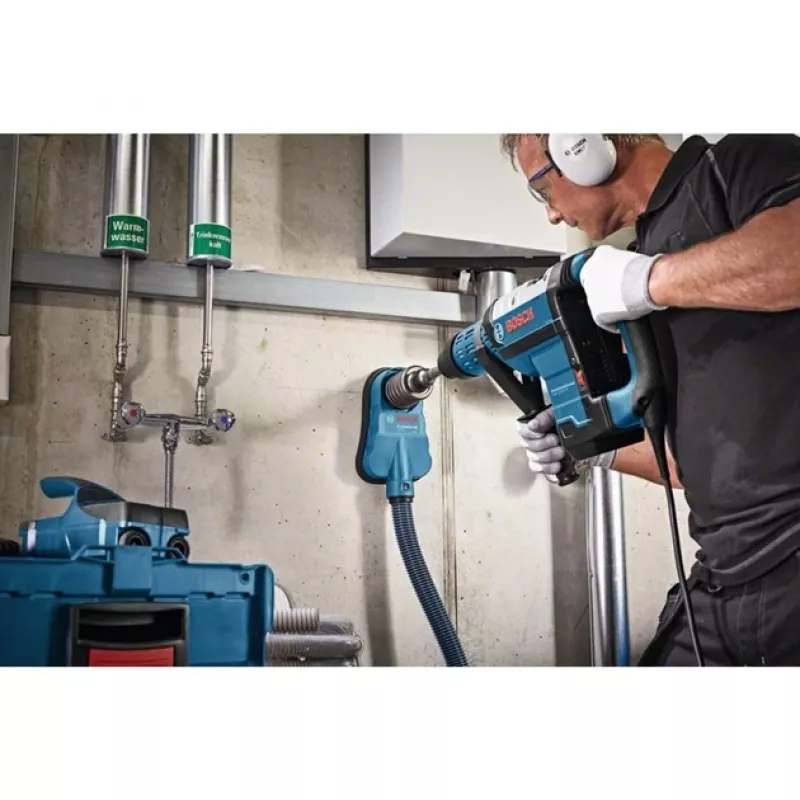Bosch GDE 68 dulkių surinkėlis gręžimui Juoda, Mėlyna
