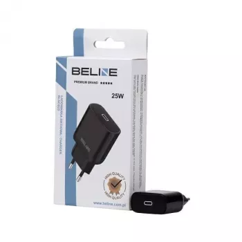Beline BLNCB25 25W USB-C PD 3.0 įkroviklis be laido juodas