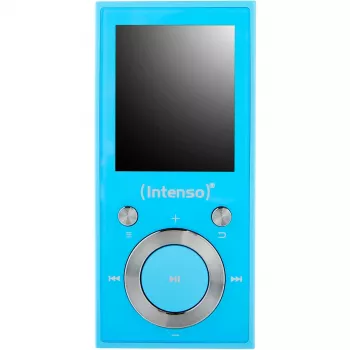 MP3 grotuvas INTENSO Video Scooter BT – 16 GB, LCD ekranas, MicroSD lizdas, mėlyna